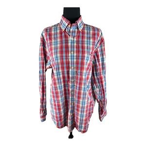 Vineyard Vines Classic Fit Tucker Plaid Button Down Size M
